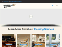 Tablet Screenshot of budgetfloorsusa.com